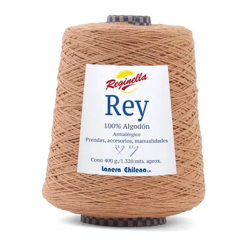 Cono de algodón damasco Reginella Rey 100% algodón antialérgico, 400 g